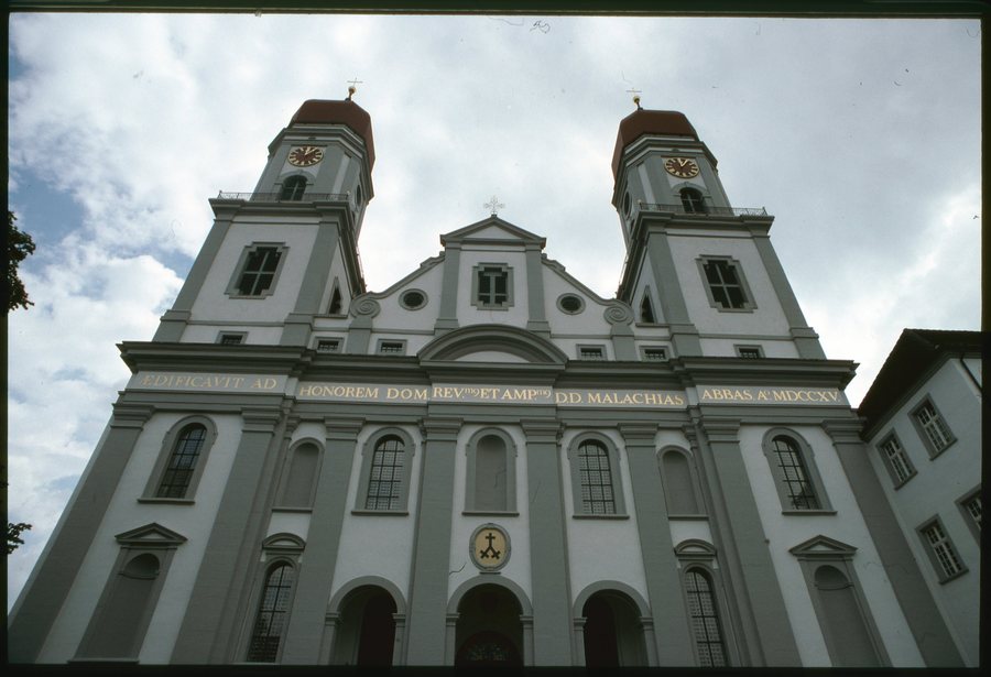 Facciata della chiesa dell'Abbazia di Sant'Urbano a Pfaffnau