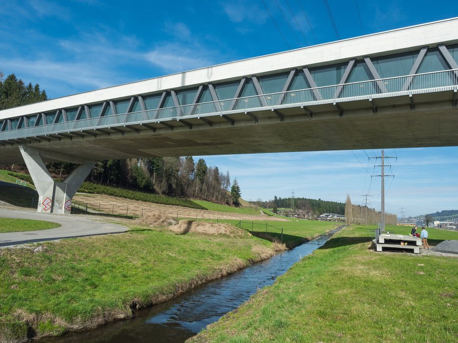 Rontal Bridge over the Ron Stream, Buchrain–Dierikon