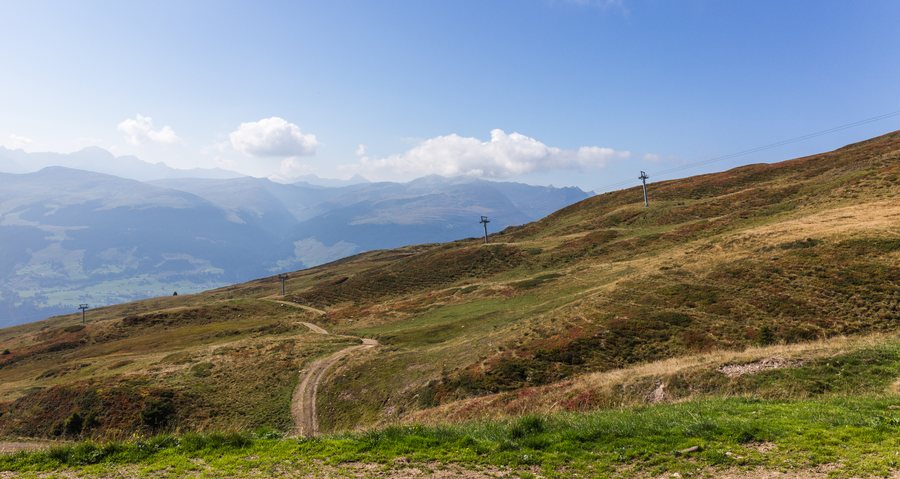 Alp Dado Sura above Breil/Brigels