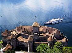 Schloss Chillon bei Montreux